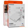 Porodo Echobox Android TV Box with 4K Ultra HD Streaming - White
