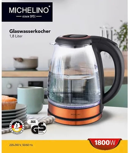 Glass Kettle, 1.8 L