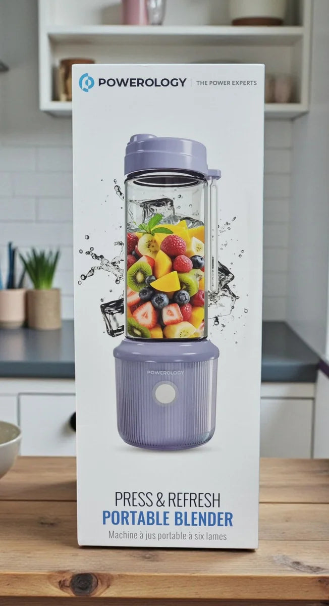 Powerology Press & Refresh Portable Blender