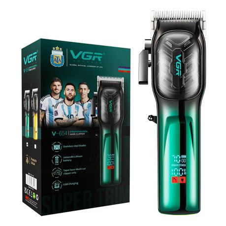 VGR V-654 Professional Hair Clipper – USB Rechargeable