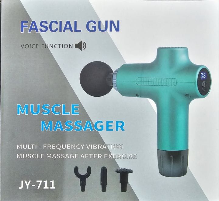 MUSCLE MASSAGE GUN - Unlock the power of deep tissue relief and elevate your recovery game!