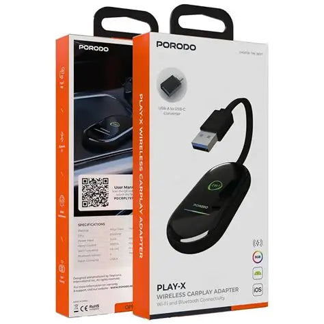 Porodo Play-X Wireless CarPlay Adapter