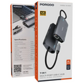 Porodo 7-IN-1 Multi Port USB-C Hub