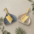 Hand brush with matching dustpan