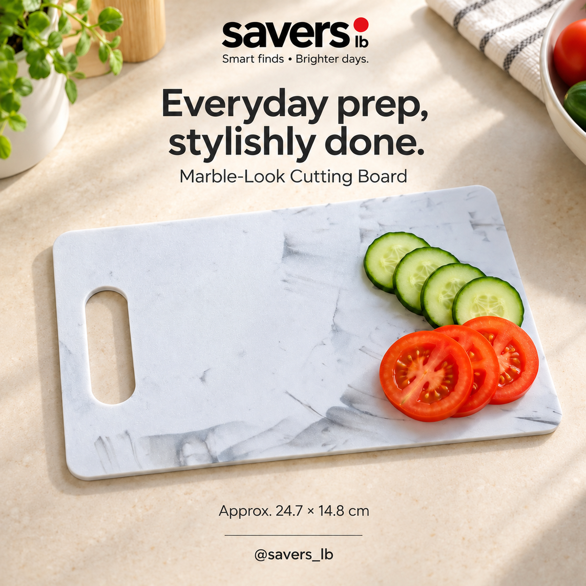 Cutting Board 24.7 x 14.8 cm