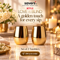 Love is Blind - Set of 2 Glasses