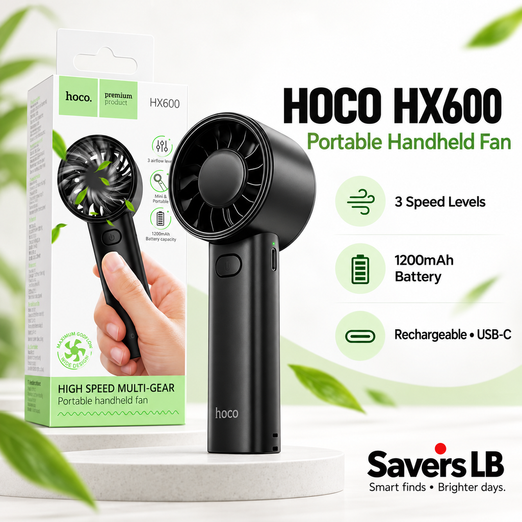 Hoco Portable Handheld Fan