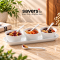 Symphony sauce set(trays+bowls+spoons)