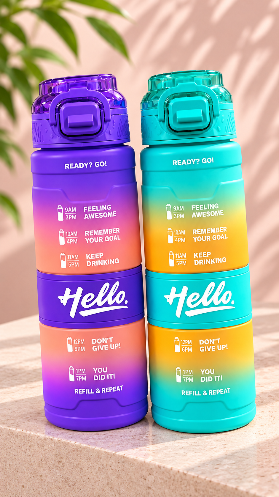 Plastic Water Bottle 1000ml
