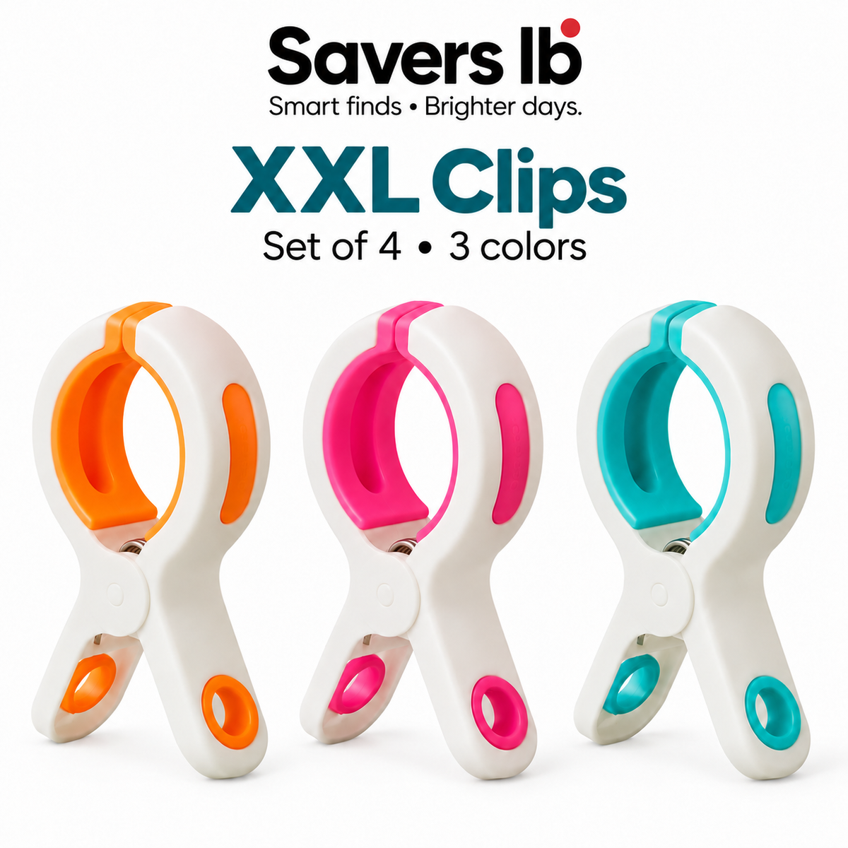 XXL Clips pack of 4