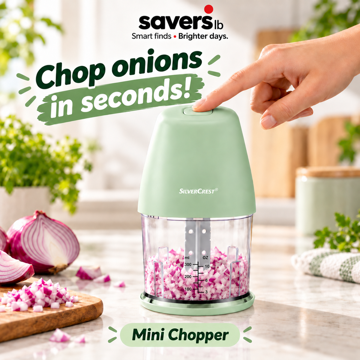 Silver Crest Mini Chopper