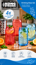 Drinking Glass Set of 4