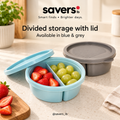 Divided Tupperware with lid